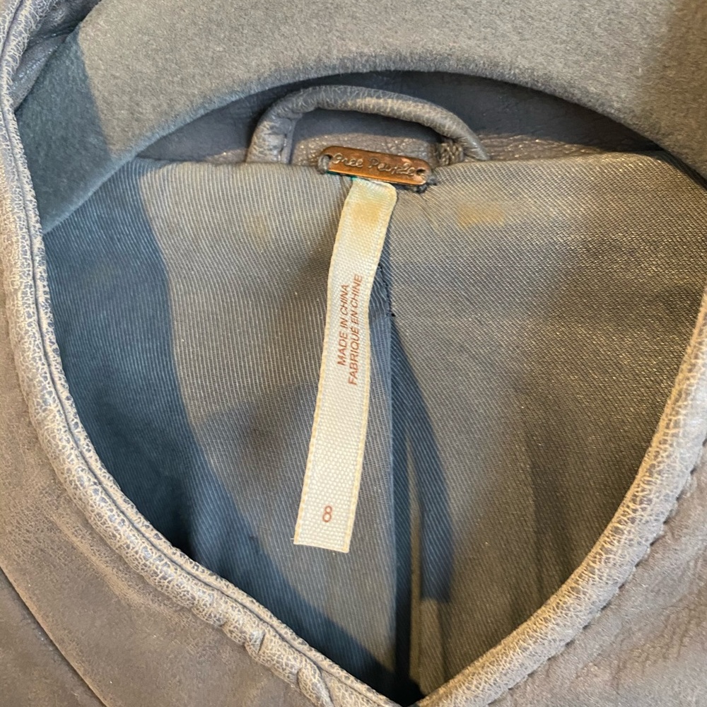Leather Moto Jacket - Picture 2 of 4